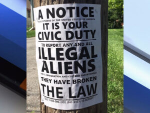 Being an illegal alien is breaking the law