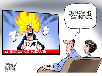 More Trump Derangement Syndrome TDS continues to make these people go to extreme degrees of insanity.